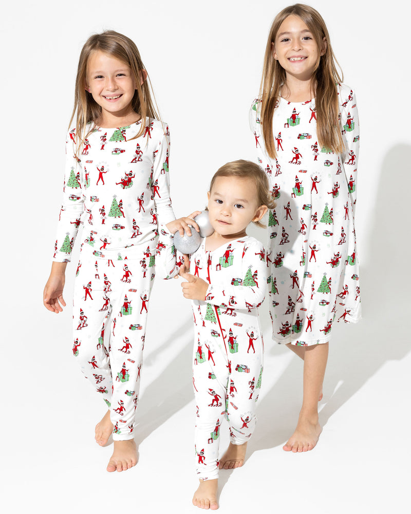 The Elf on the Shelf Bamboo Convertible Footie