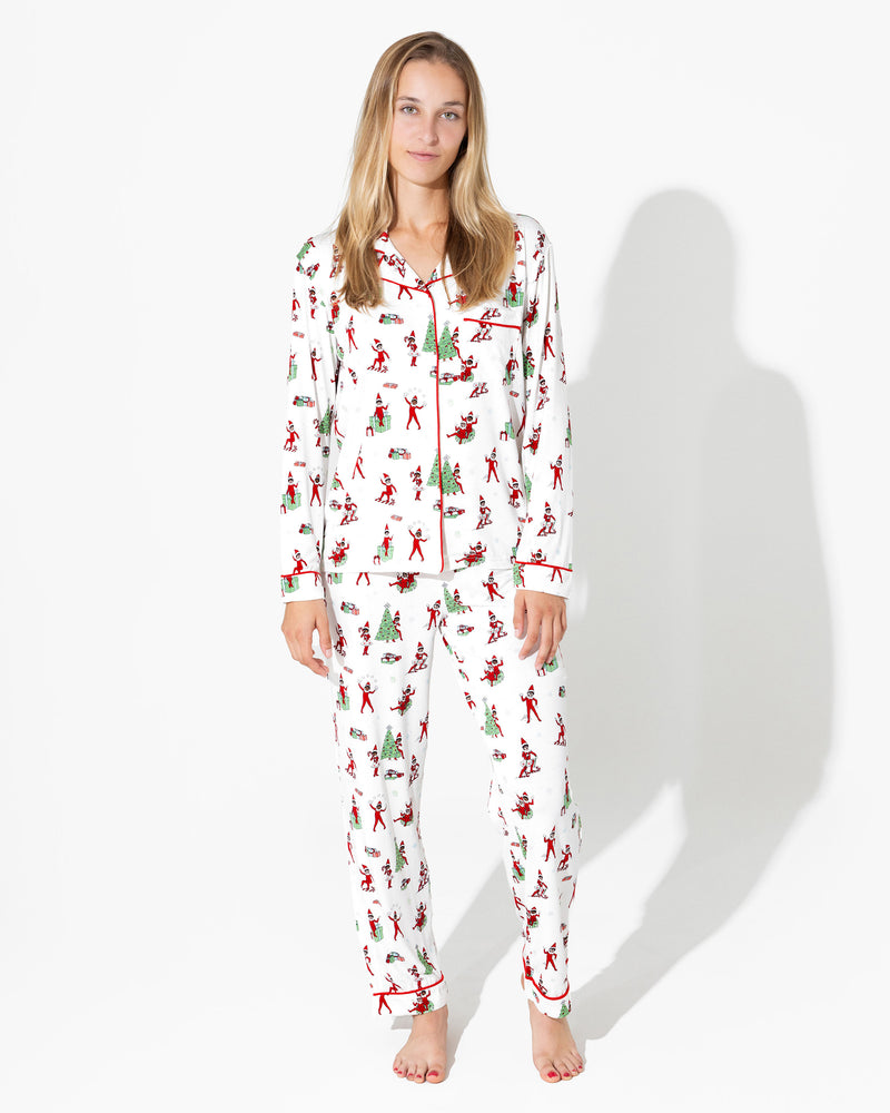 The Elf On The Shelf Bamboo Women's Pajama Set