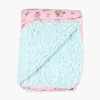Candy Cane Lane Bamboo Sherpa Blanket