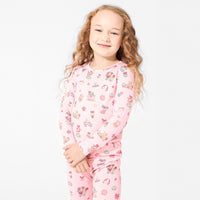 Candy Cane Lane Bamboo Kids Pajamas