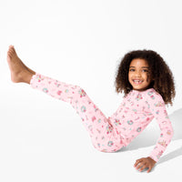Candy Cane Lane Bamboo Kids Pajamas