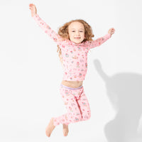 Candy Cane Lane Bamboo Kids Pajamas