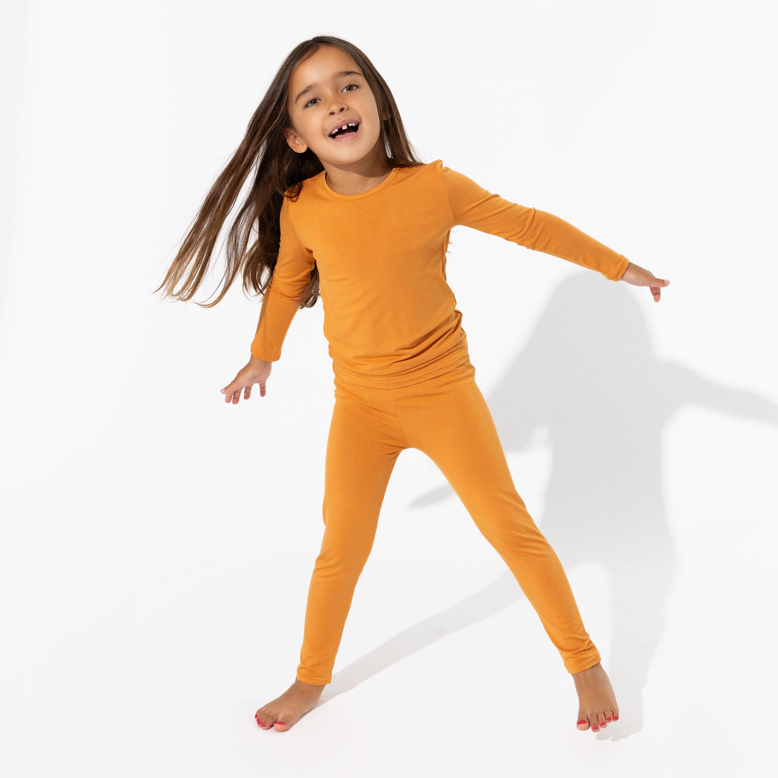 Pumpkin Spice  Bamboo Kids Pajamas