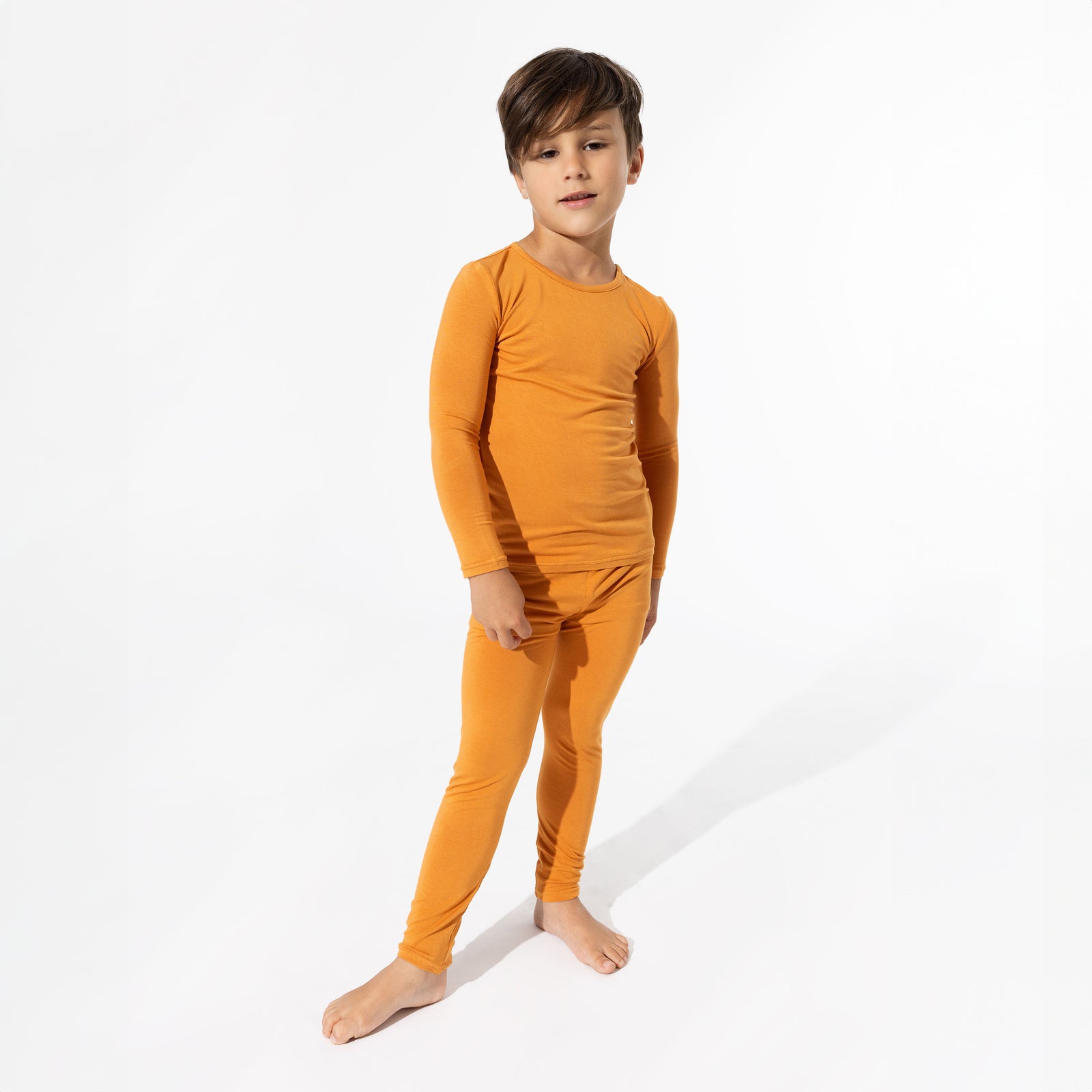 Pumpkin Spice  Bamboo Kids Pajamas