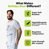 Tom & Jerry: Home Sweet Home Bamboo Men's Pajama Set