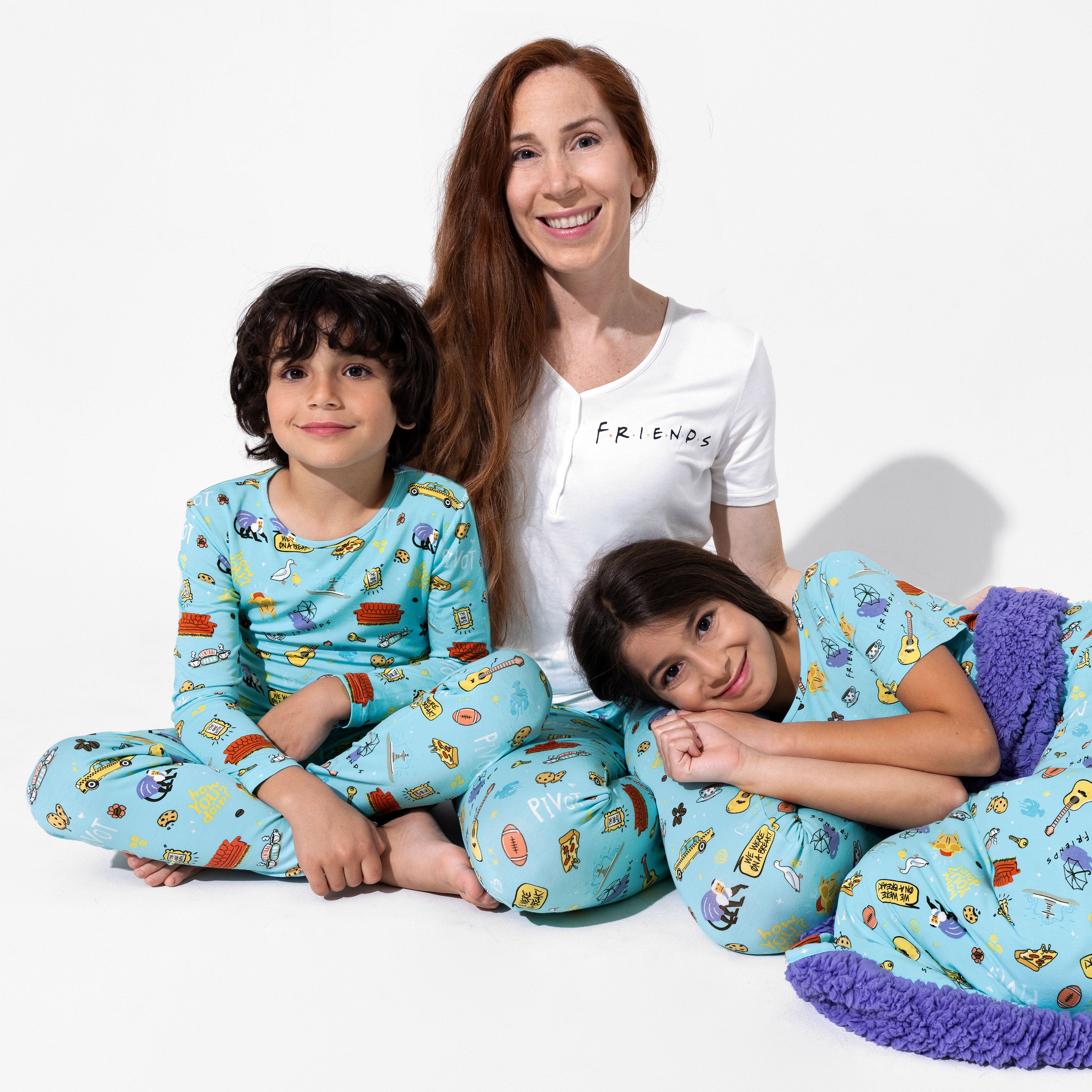 Central Perk FRIENDS Bamboo Kids Pajamas: Soft, Eco-Friendly Fun