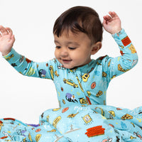 FRIENDS™: Central Perk Bamboo Convertible Footie