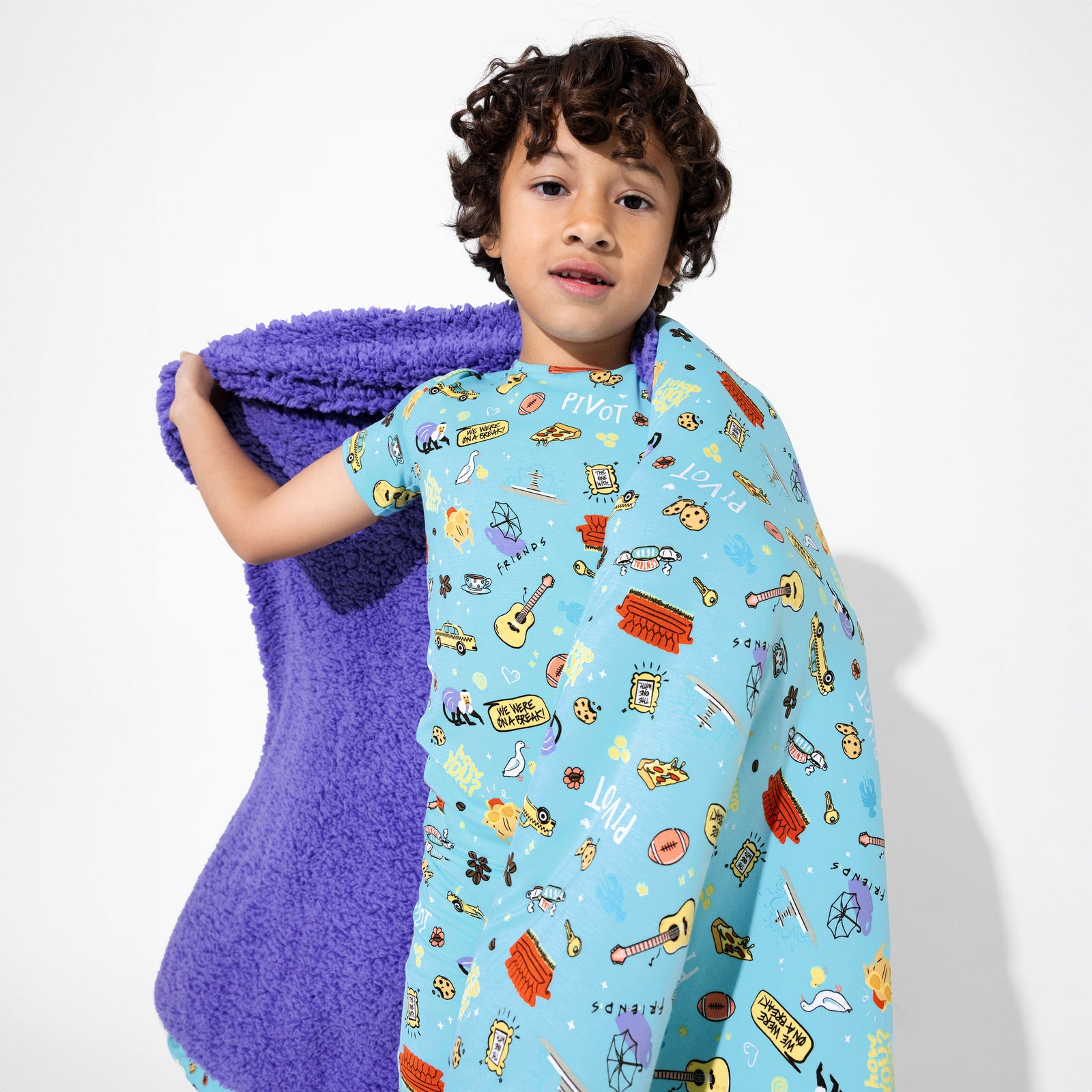 FRIENDS™: Central Perk Bamboo Sherpa Blanket