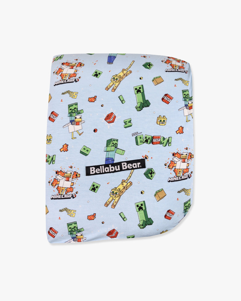 Minecraft: Chicken Jockey Bamboo Sherpa Blanket