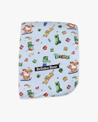 Minecraft: Chicken Jockey Bamboo Sherpa Blanket