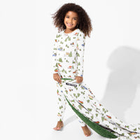 Christmas Tree Farm Bamboo Sherpa Blanket