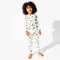 Christmas Tree Farm Bamboo Kids Pajamas