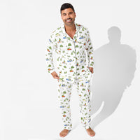 Christmas Tree Farm Bamboo Men's Pajama Set