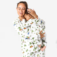 Christmas Tree Farm Bamboo Women's Pajama Set