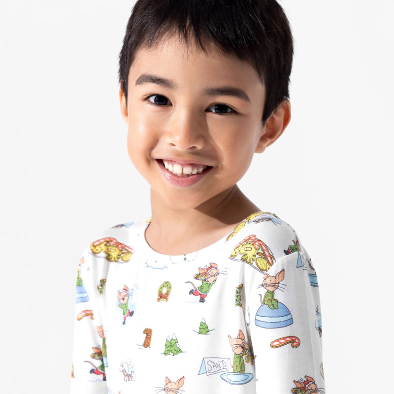 If You Give A Mouse A Cookie Christmas Bamboo Kids Pajamas