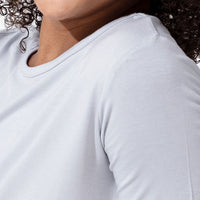 Cloud Grey Bamboo Kids Pajama Short Set