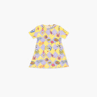 Clueless As If! Bamboo Matching Girls' 18" Doll Dress