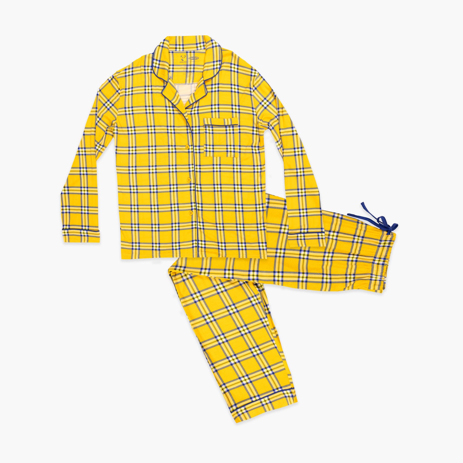Clueless Total Betty Plaid Bamboo Women's Pajama Set