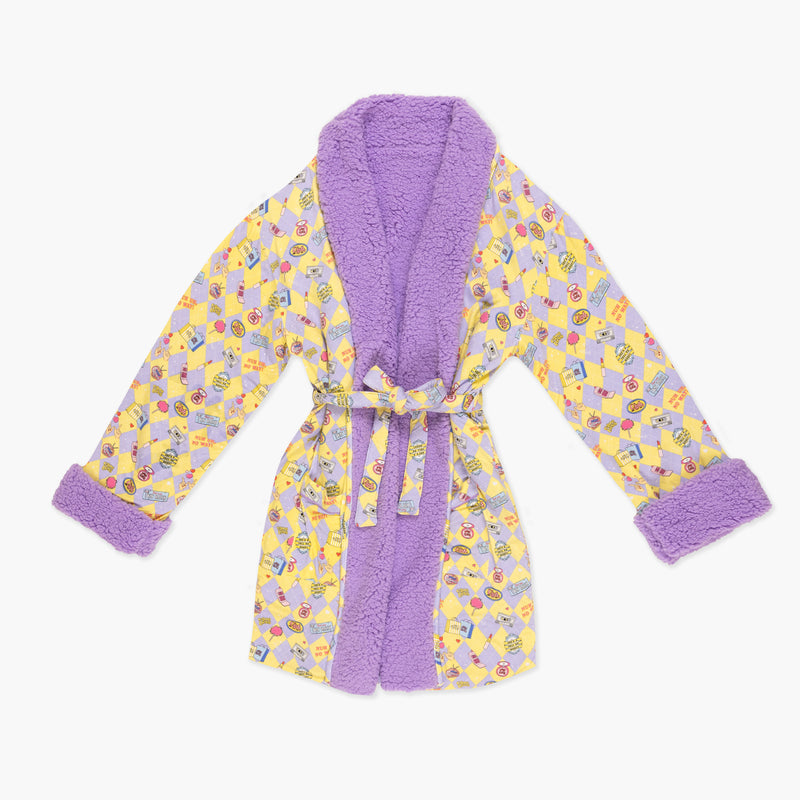 Clueless As If! Bamboo Sherpa Bathrobe