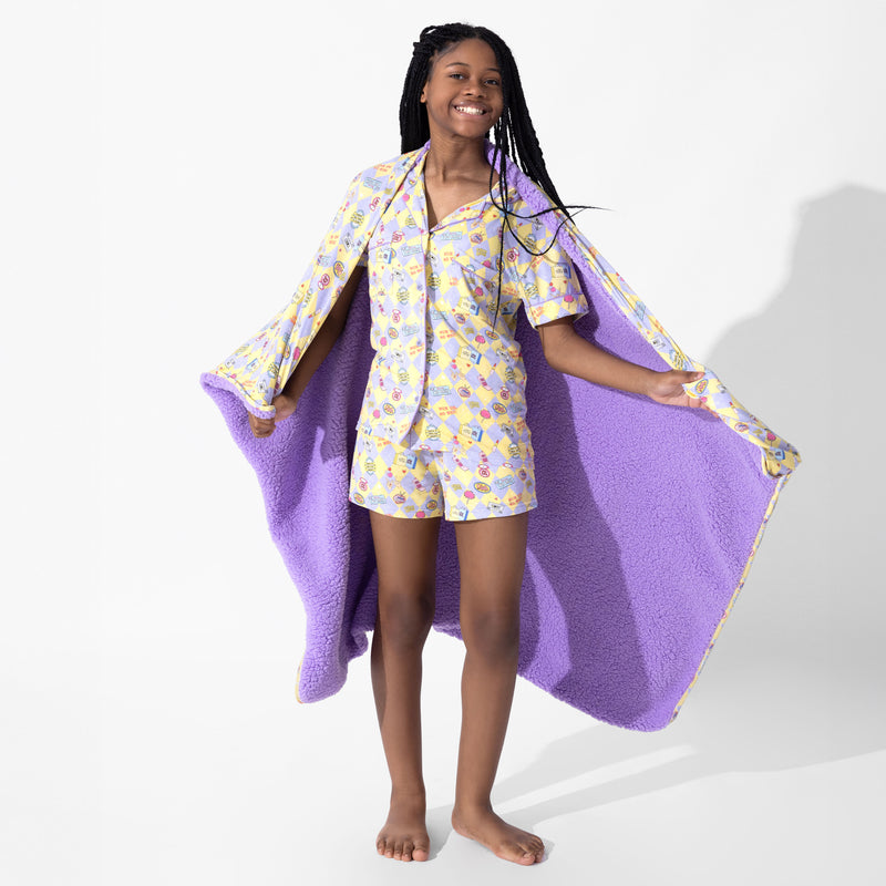 Clueless As If! Bamboo Sherpa Blanket