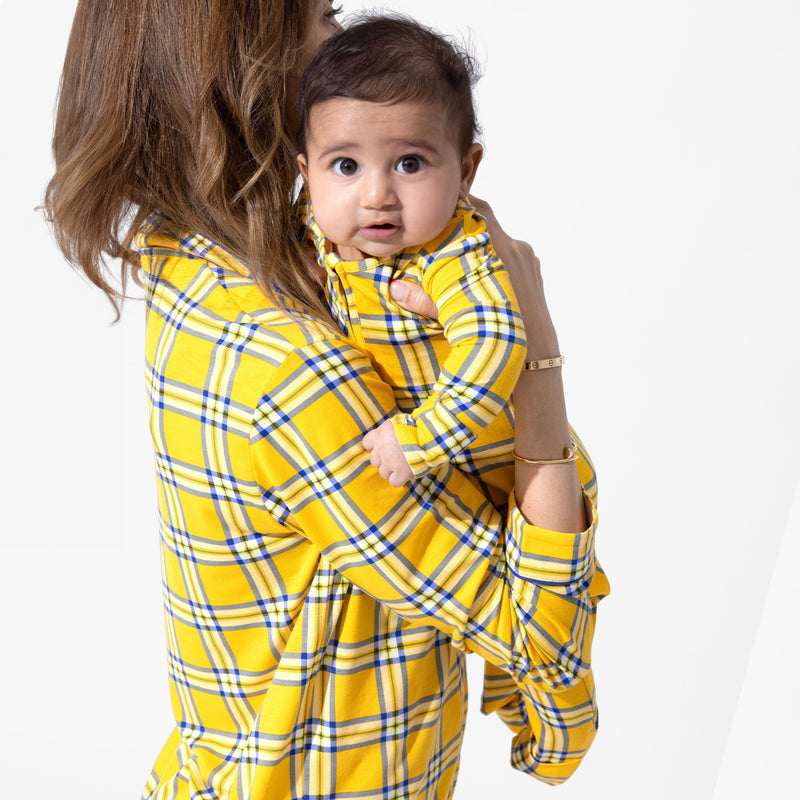 Clueless Total Betty Plaid Bamboo Women's Pajama Set