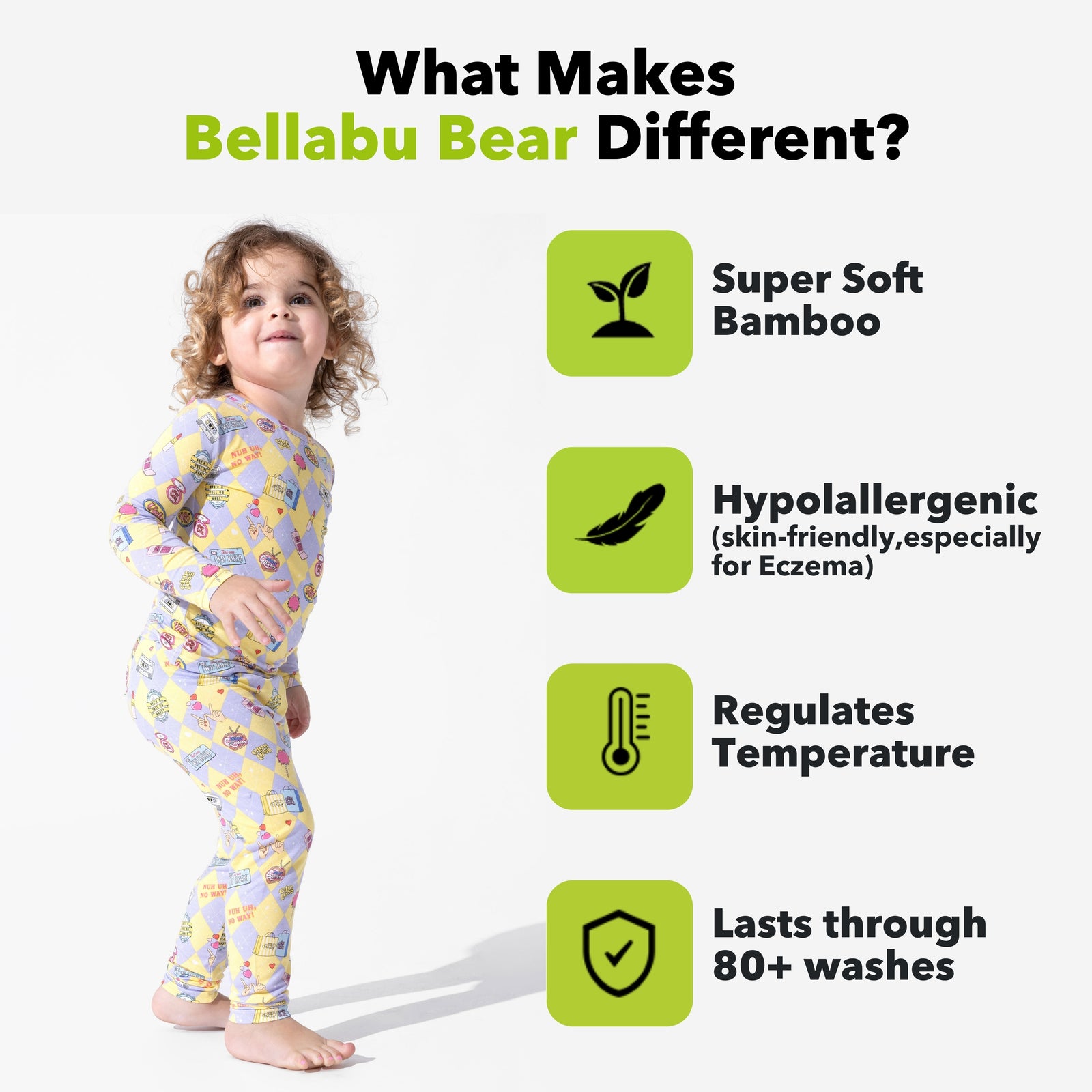 Clueless As If! Bamboo Kids Pajamas