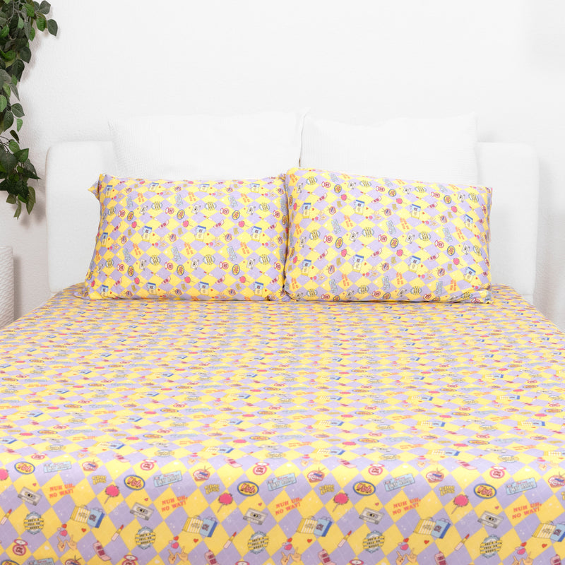 Clueless As If! Bamboo Bed Sheet Set