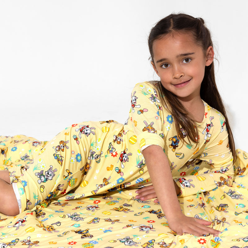 PAW Patrol: Bunny Fun Bamboo Girls' Long Sleeve Dress