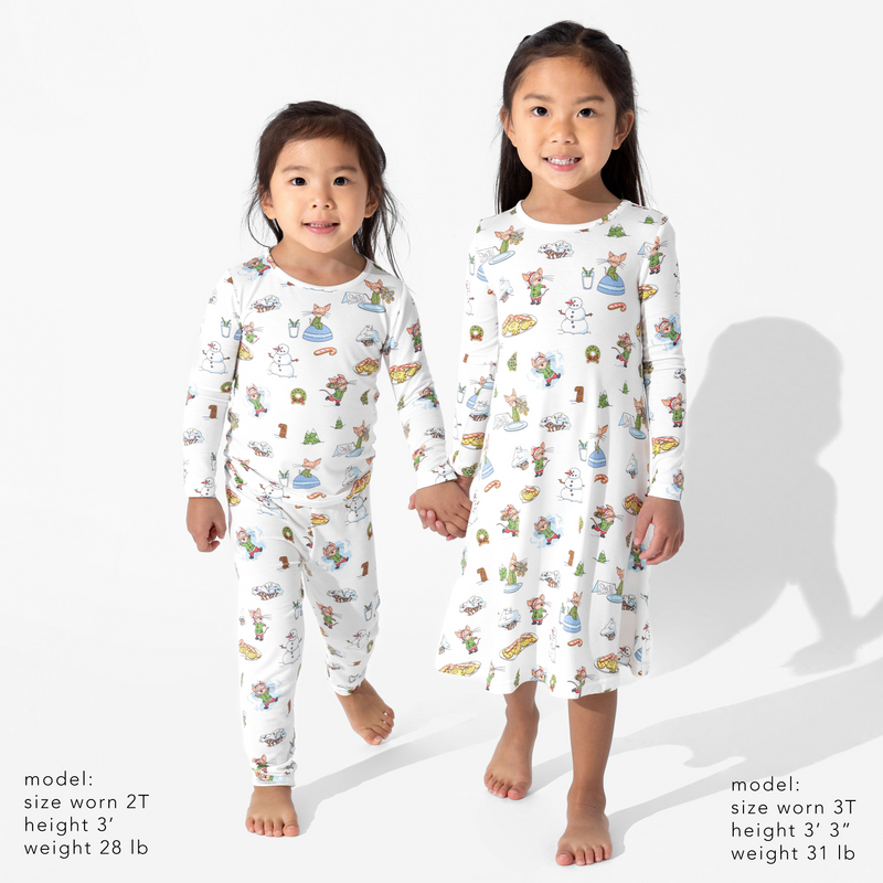 If You Give A Mouse A Cookie Christmas Bamboo Kids Pajamas