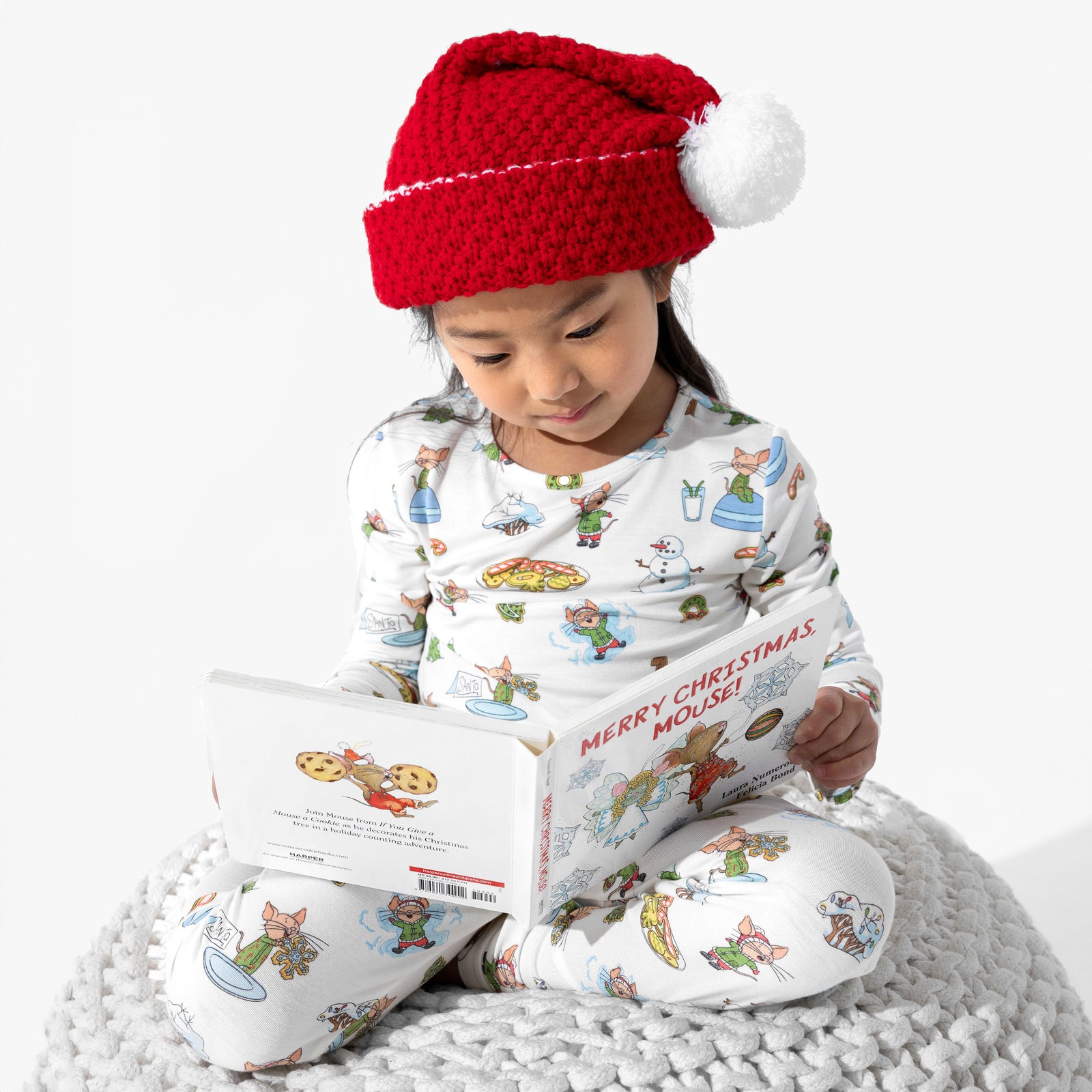 If You Give A Mouse A Cookie Christmas Bamboo Kids Pajamas