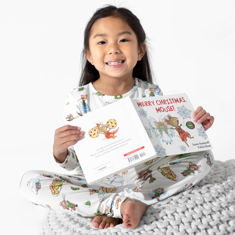 If You Give A Mouse A Cookie Christmas Bamboo Kids Pajamas