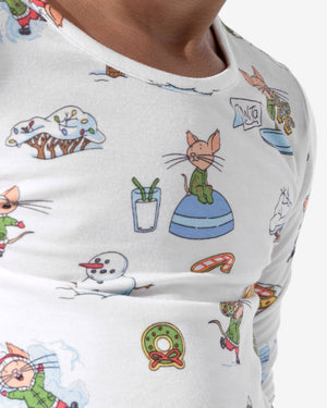 If You Give A Mouse A Cookie Christmas Bamboo Kids Pajamas