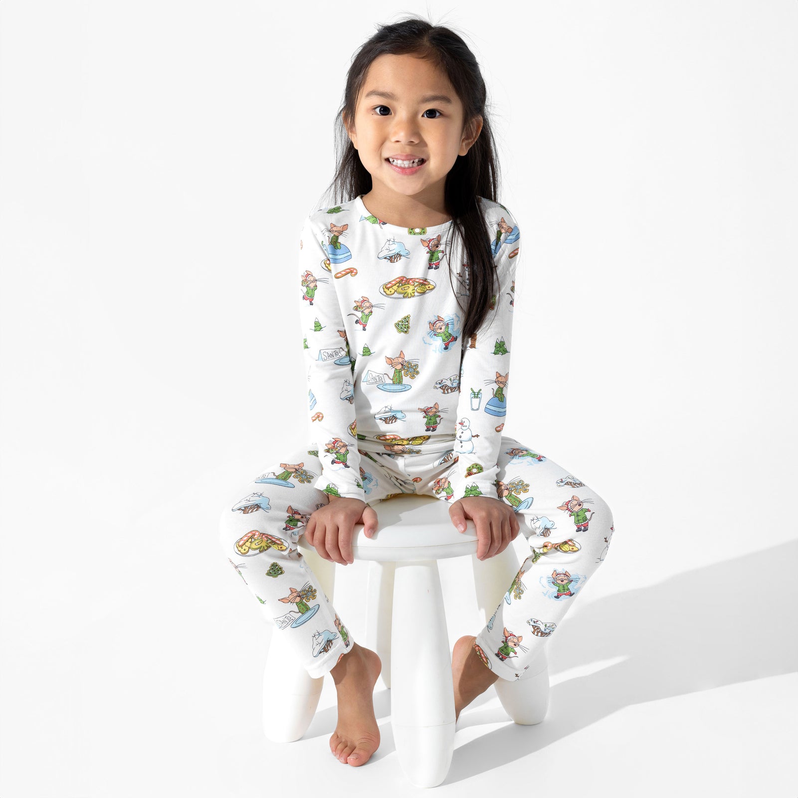 If You Give A Mouse A Cookie Christmas Bamboo Kids Pajamas