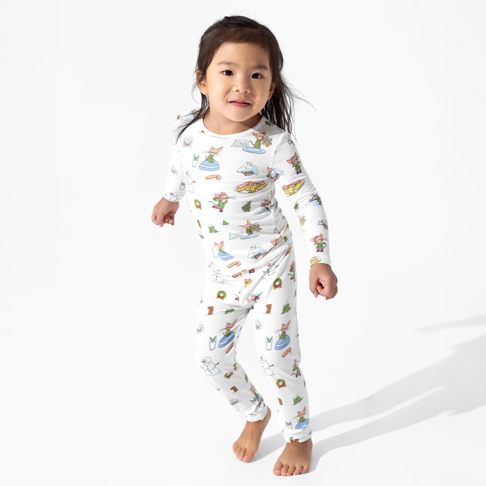 If You Give A Mouse A Cookie Christmas Bamboo Kids Pajamas