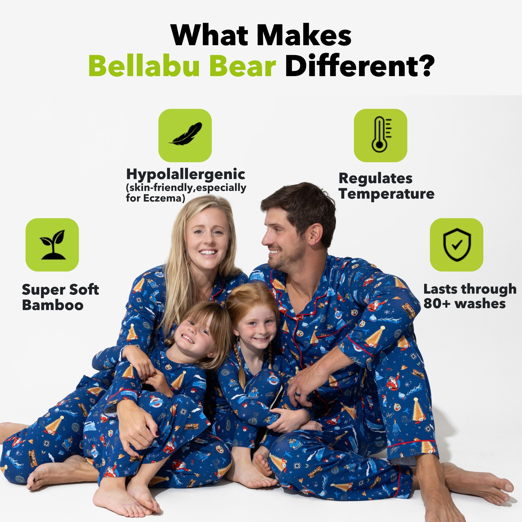Magical The Polar Express Bamboo Kids Pajamas for Cozy Nights