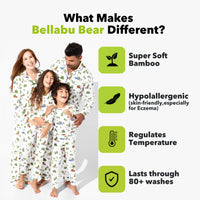 Christmas Tree Farm Bamboo Men's Pajama Set