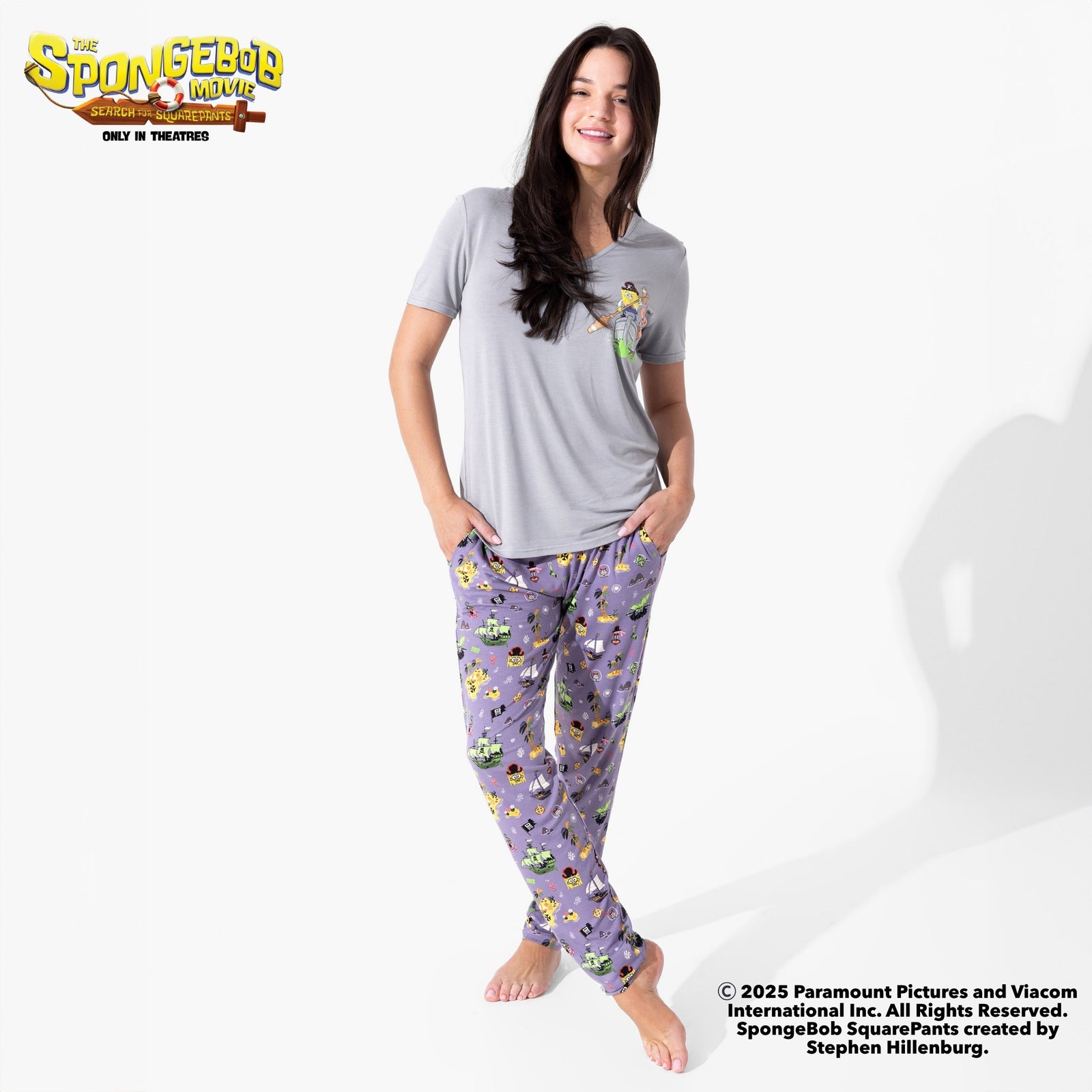 Spongebob SquarePants: Flying Dutchman Bamboo Women's Pajama Set