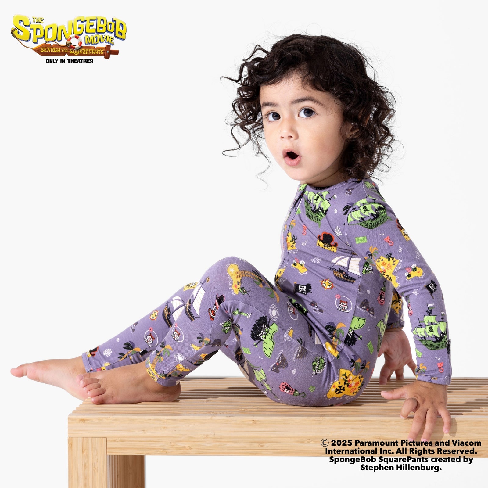 SpongeBob SquarePants: Flying Dutchman Bamboo Convertible Footie