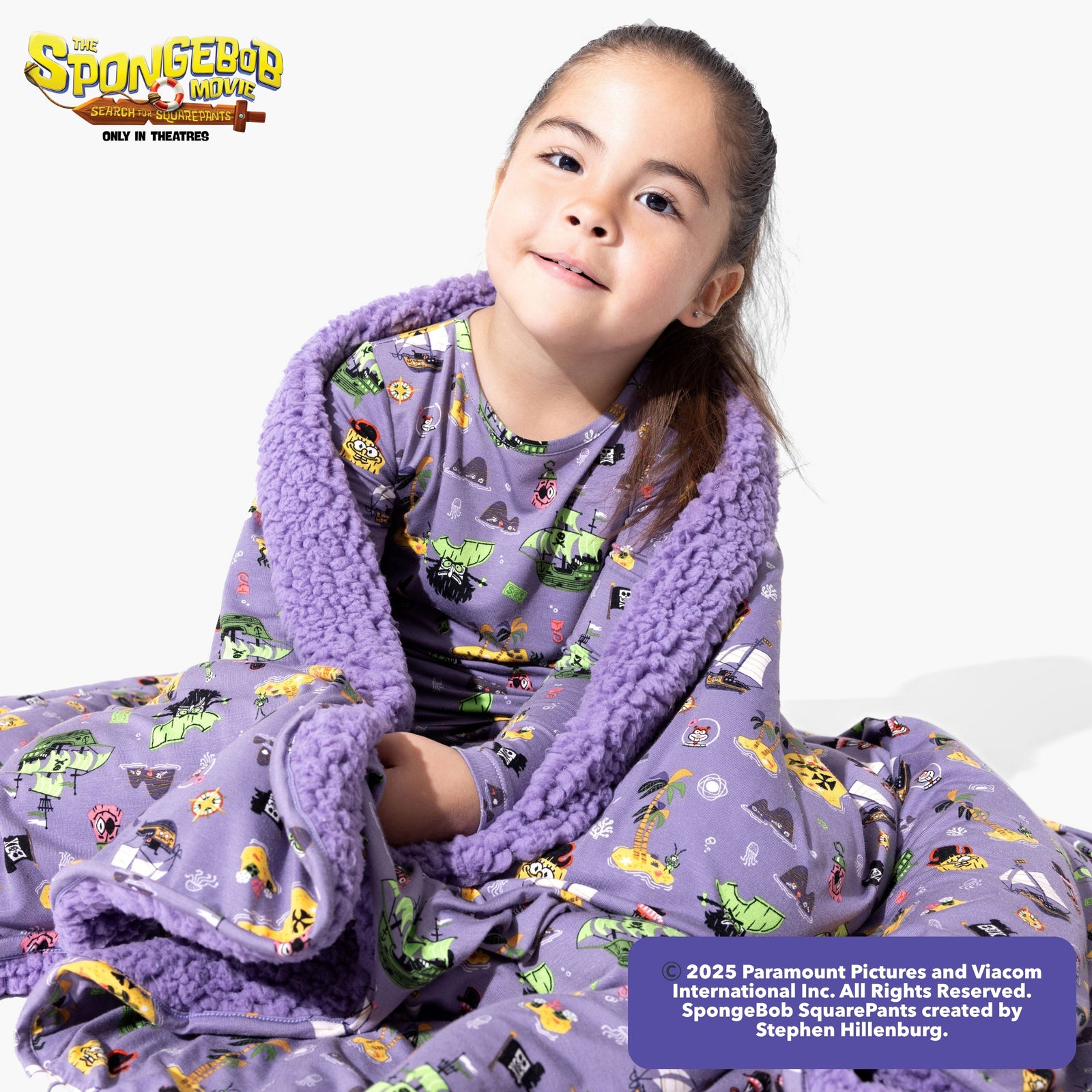 SpongeBob SquarePants: Flying Dutchman Bamboo Sherpa Blanket