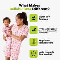 Candy Cane Lane Bamboo Sherpa Blanket