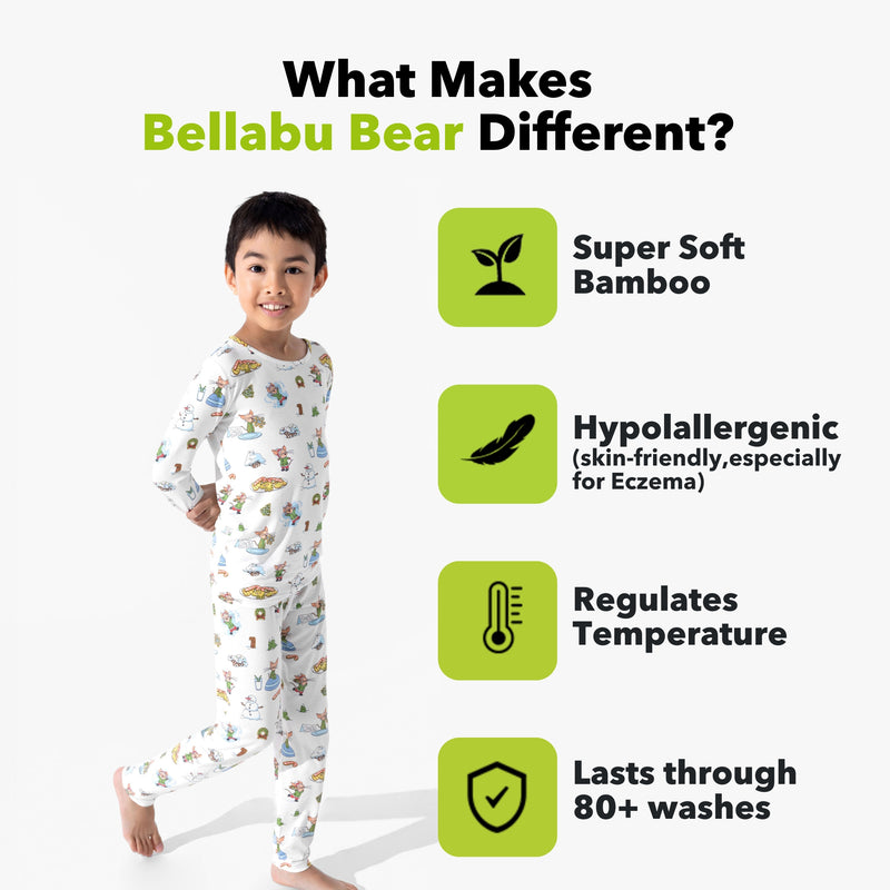 If You Give A Mouse A Cookie Christmas Bamboo Kids Pajamas