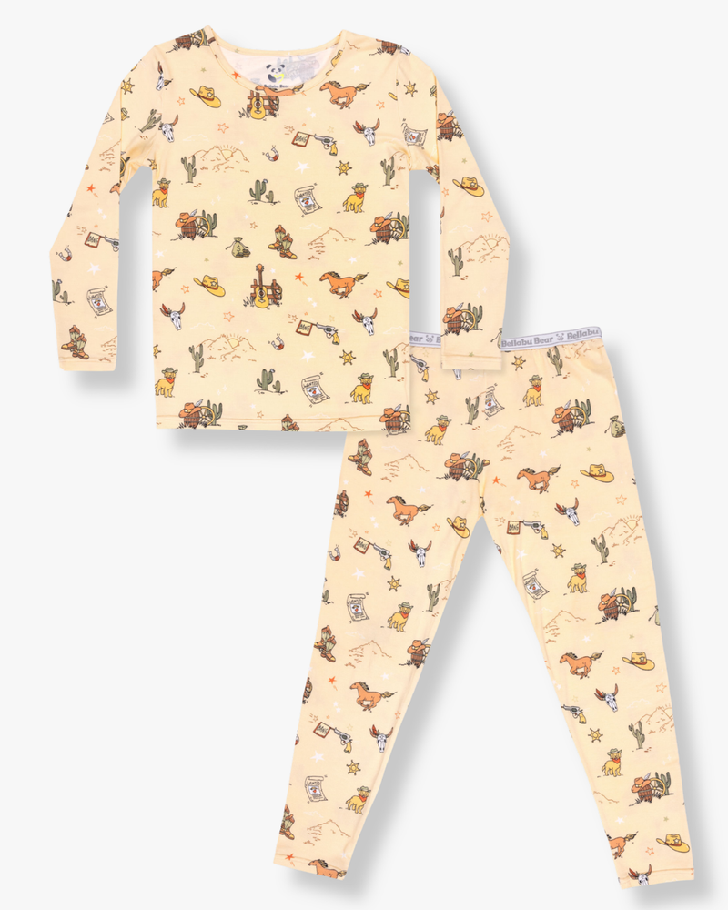 Cowboy Bamboo Kids Pajamas