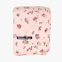 Cowgirl Bamboo Sherpa Blanket