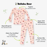 Cowgirl Bamboo Kids Pajamas