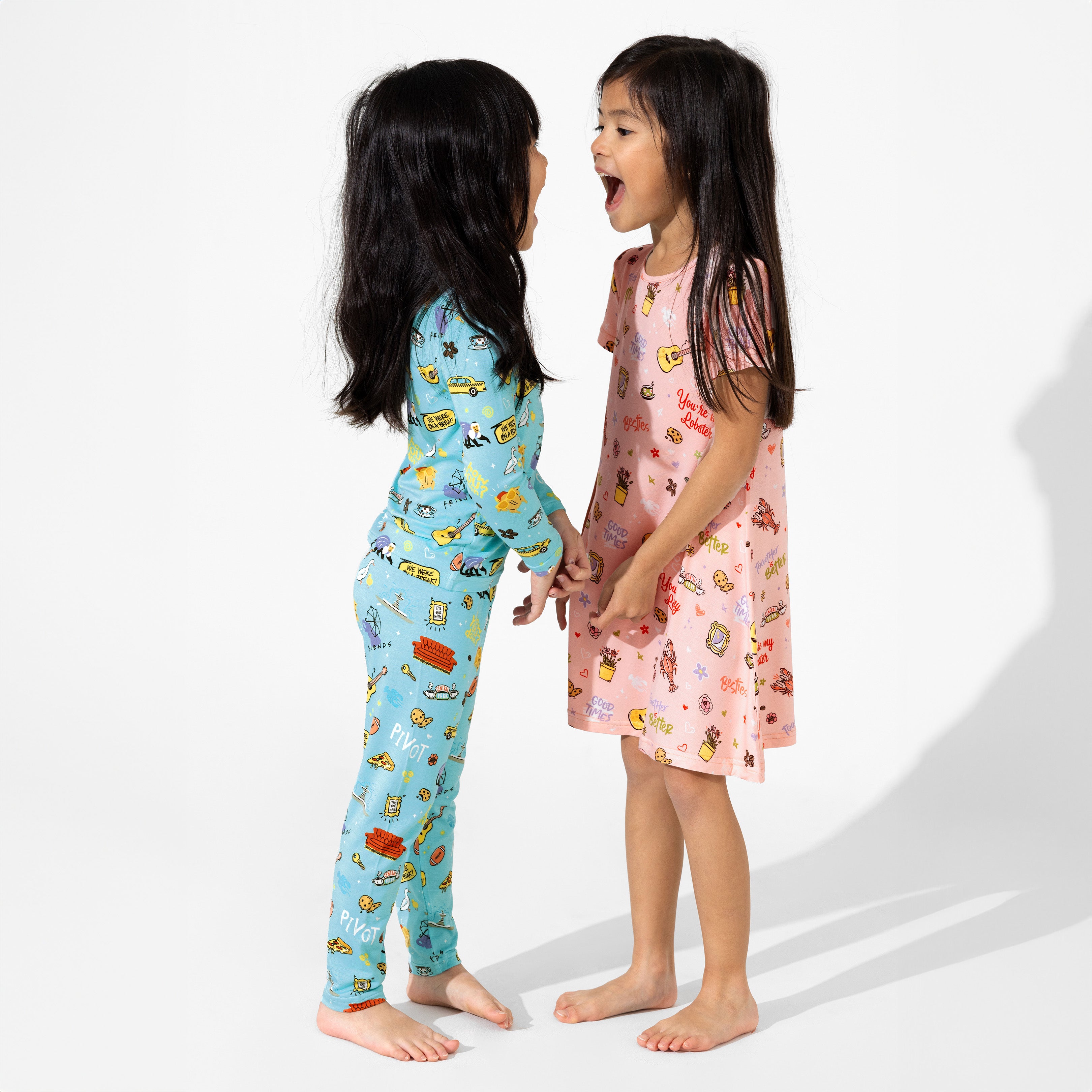 FRIENDS Forever Bamboo Girls' Short Sleeve Dress: Cute & Comfy