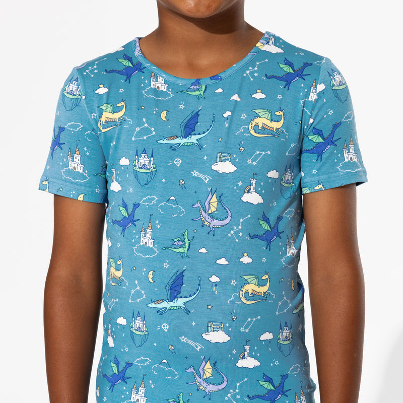 Dragon Dreams Bamboo Kids Pajama Short Set