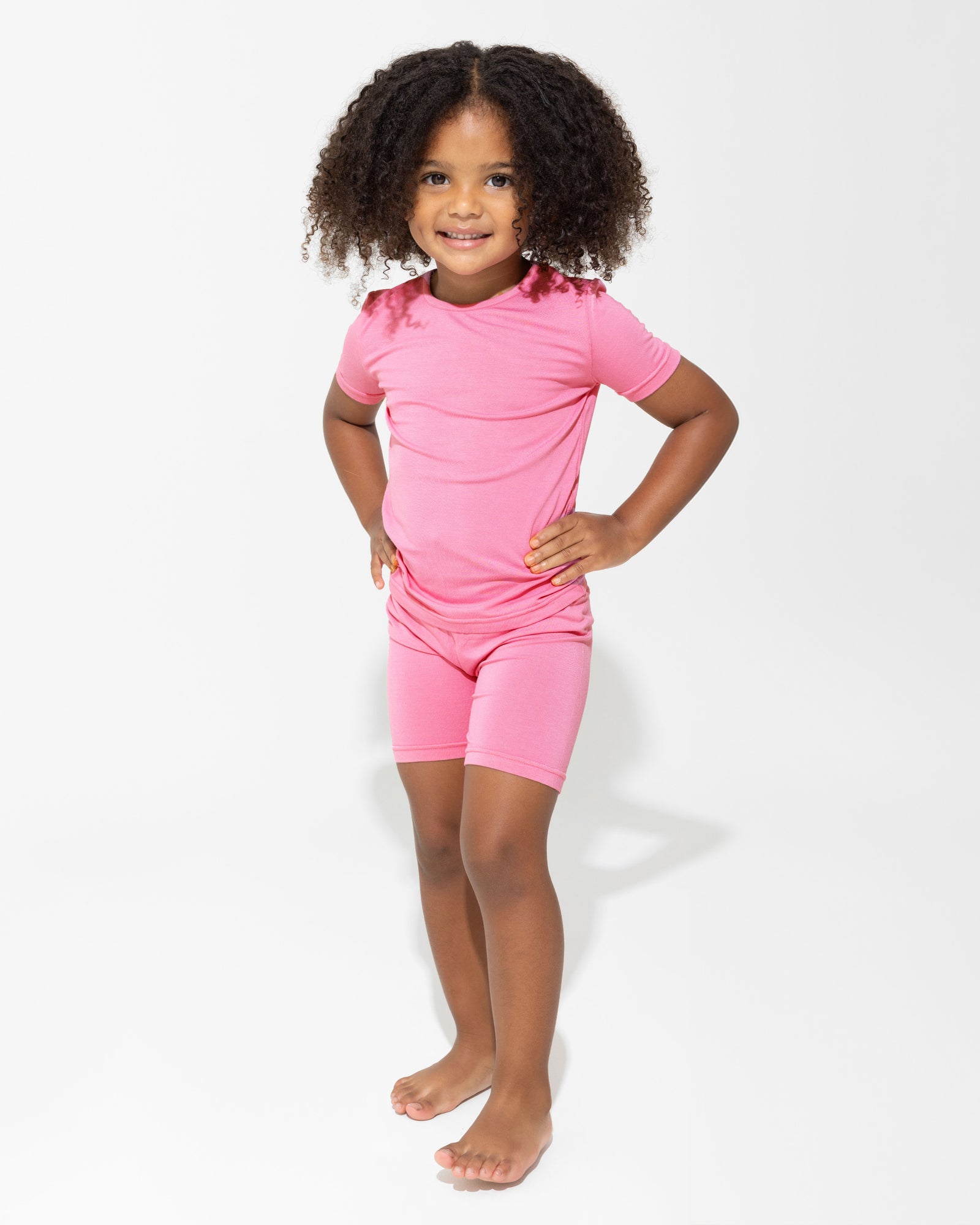 Blush & Bloom Bundle - Kids Bamboo Short Set
