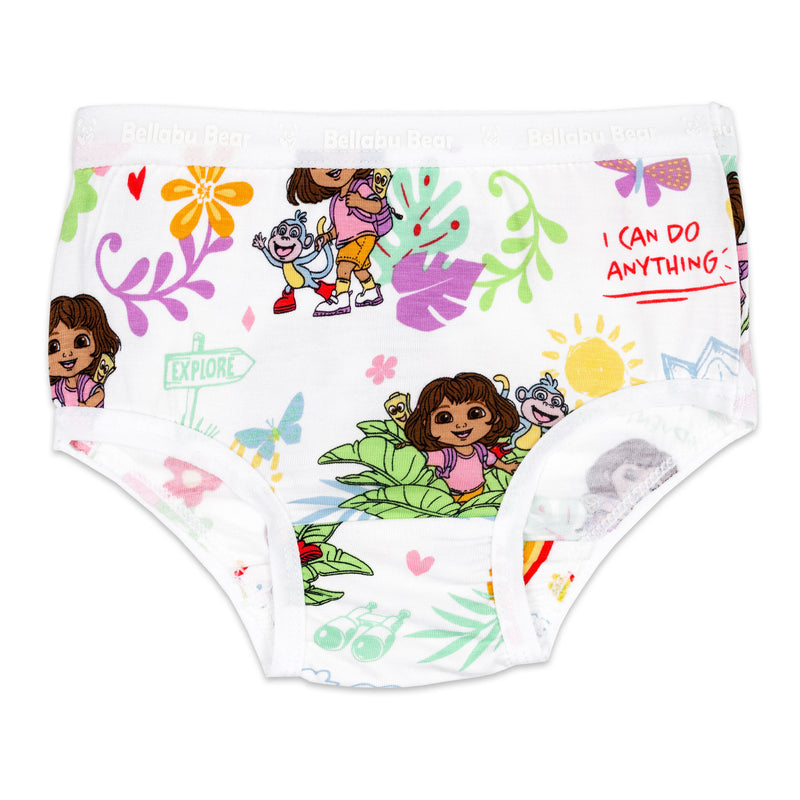 Dora: The Explorer Bamboo Girls' Underwear 7-Pack