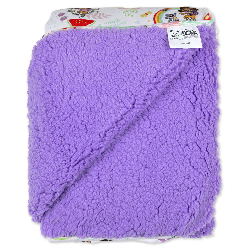 Dora: Tropical Dreams Bamboo Sherpa Blanket