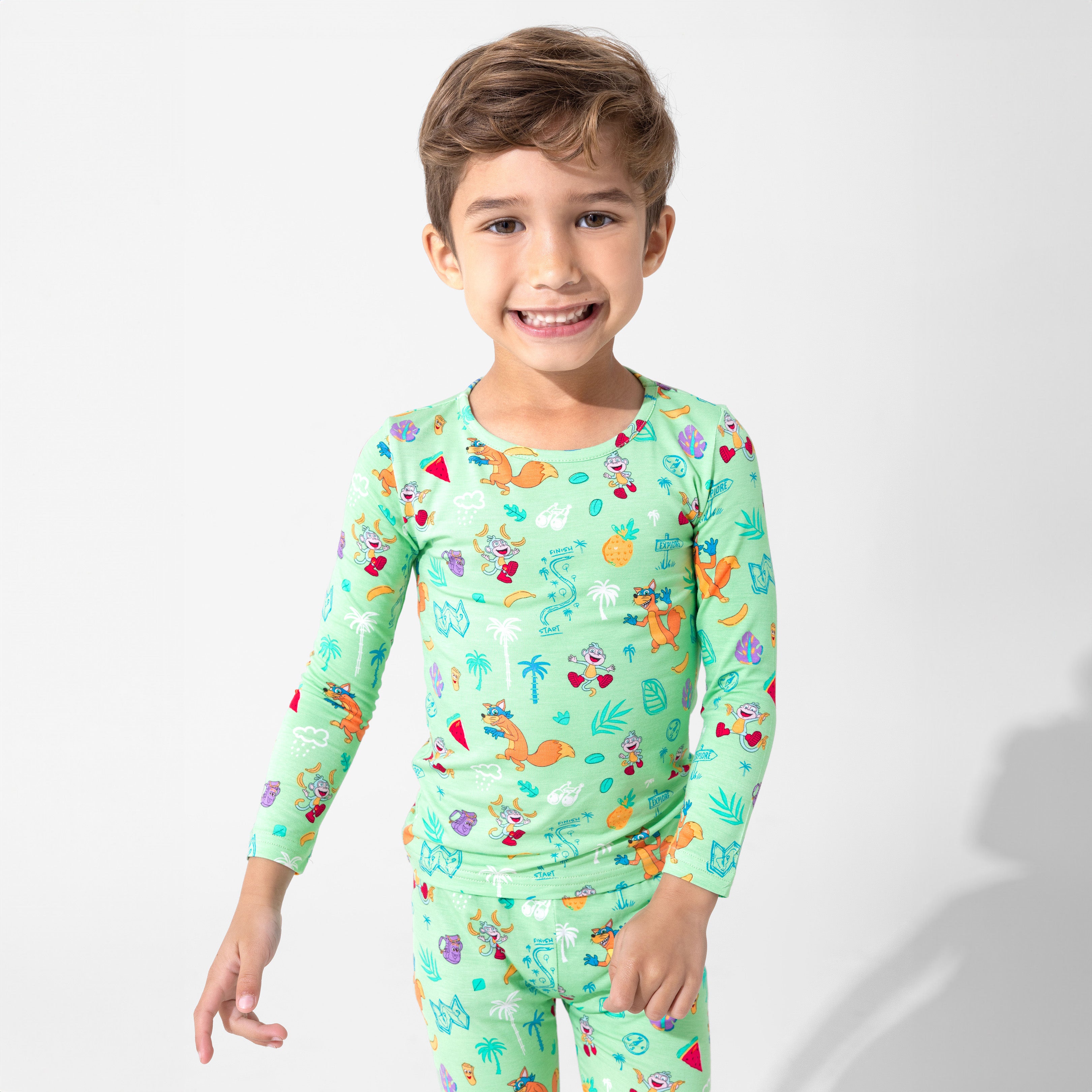 Dora The Explorer Bamboo Pajamas - Bellabu Bear